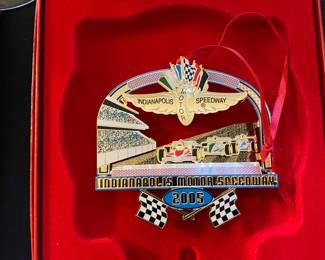 Indianapolis motor speedway ornament