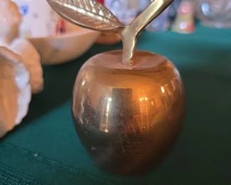 Brass apple bell