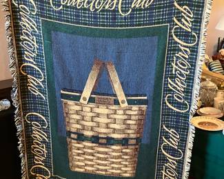 Longaberger throw