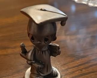 Precious moments pewter figurine