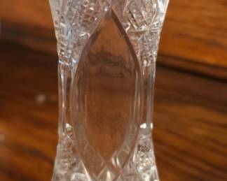 Small crystal vase
