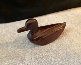 Wooden duck