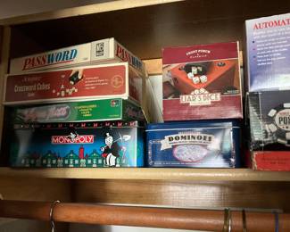 Assorted board games