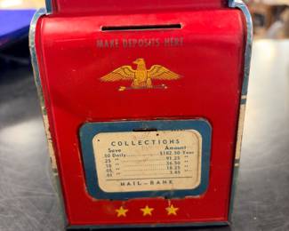 Kids post office box bank