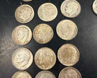 15 silver dimes