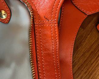 C11 - $60. Coach Madison Purse Hobo Shoulder Bag. Measures 12" x 4" x 8.5".