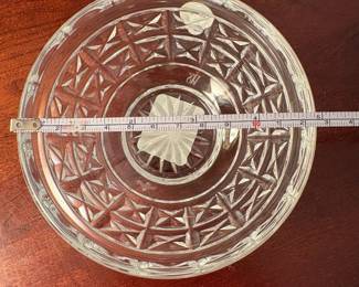 C14 - $25. Waterford Crystal Delaney Bowl. Measures 5" diameter. New In Box.