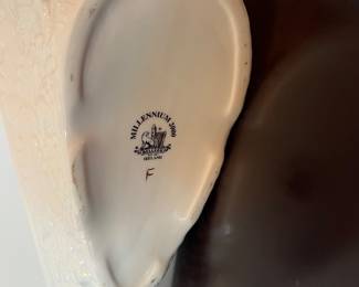 C109 - $20. Belleek Millennium 2000 Cornucopia.