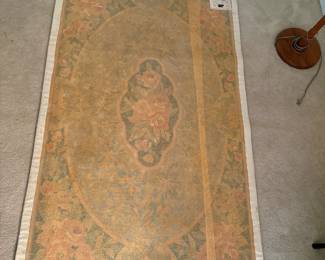 C6 - $60. Petit Point Hooked Rug Collection. 100% Wool Pile. Measures 3.5" x 5.5".