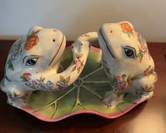 C119 - $30. Decorative Frog Decor.