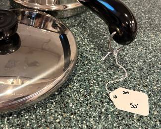 C116 - $50. Revereware Pot Set.