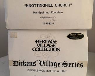 C78 - $250. Heritage Village Collection for Dept 56.