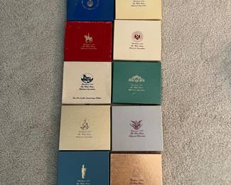 C124 - $280. 42 Total White House Ornaments. 1981-2023.