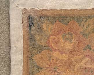 C6 - $60. Petit Point Hooked Rug Collection. 100% Wool Pile. Measures 3.5" x 5.5".