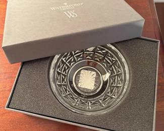 C14 - $25. Waterford Crystal Delaney Bowl. Measures 5" diameter. New In Box.