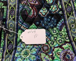 C9 - $15. Very Bradley Bag. Measures 12.5" x 9".