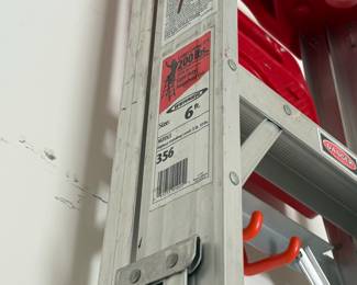 C99 - $50. Werner 6' Step Ladder. 200# limit.