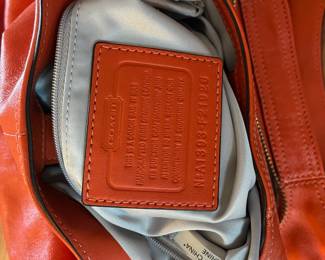 C11 - $60. Coach Madison Purse Hobo Shoulder Bag. Measures 12" x 4" x 8.5".