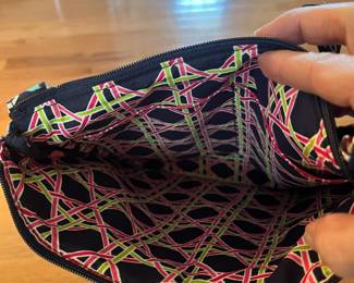 C8 - $15. Vera Bradley Bag. Measures 10.5" x 9.5".