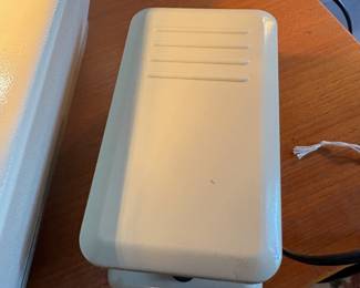 C62 - $150. Bernette 234 Serger for Bernina. Powers on and seems to work correctly. Has cover, roll hemming attachment & blind stitch attachment.