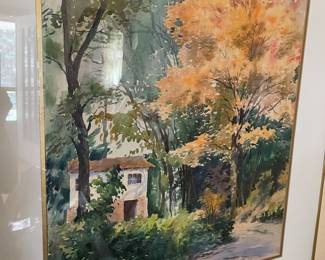 Lots of art from local artists
