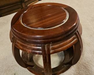 Chinese Rosewood Drum Stool