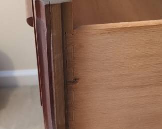 MidCentury Modern Walnut Highboy Dresser by Young Manufacturing third image