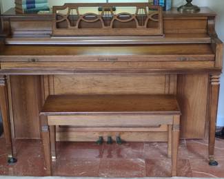 Kohler  Campbell Console Piano with Bench