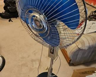 Vintage National High Grade Electric Fan