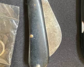 Vintage Hawkbill Folding Knife