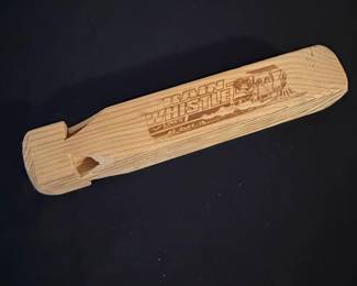 Wooden Train Whistle