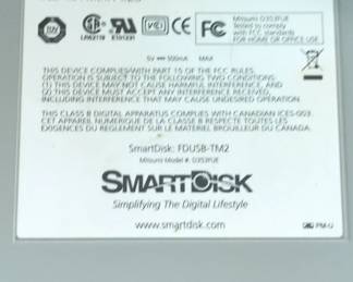 SmartDisk FDUSBTMZ External Floppy Disk Drive second image