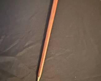Vintage Brass Eagle Head Shoe Horn Cane