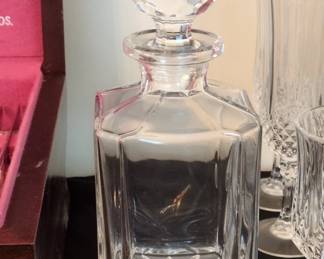 Atlantis Crystal Decanter with Stopper