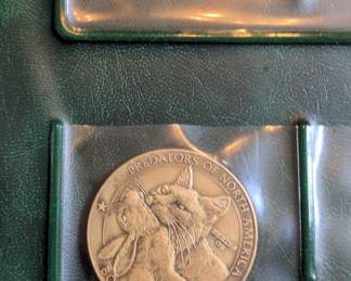 North American Hunting Club Predators of North America Collectors Series Bobcat Coin second image