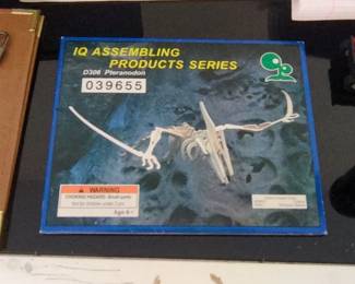 IQ Assembling Products Series D Pteranodon Wooden Model Kit