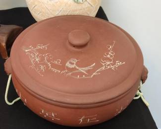 Vintage Yunnan Style Terracotta Steamer Pot