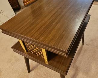 MidCentury Modern Lane Acclaim TwoTiered Side Table