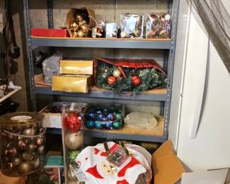 Assorted Christmas Ornaments and Decorations