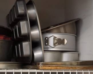Assorted Baking Pans and Molds