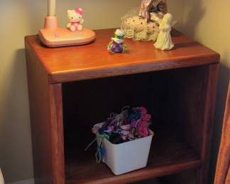MidCentury Modern Oak Nightstand