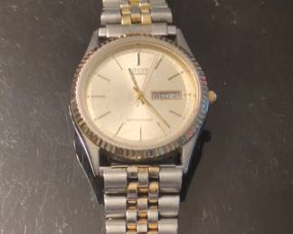 Citizen Datejust Style TwoTone DayDate Quartz Watch