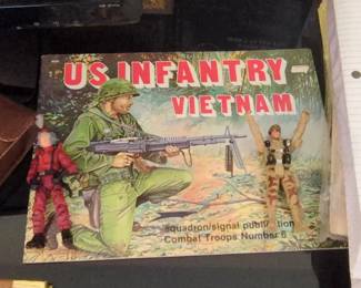 US Infantry  Vietnam Combat Troops Number  by Jim Mesko