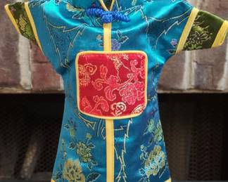 Chinese Brocade Wine Bottle Cover