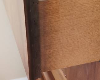 MidCentury Modern Walnut Highboy Dresser by Young Manufacturing fourth image