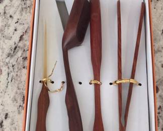 Wooden Tea Ceremony Utensil Set  Gongfu Cha