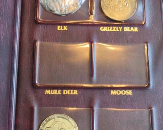 North American Hunting Club Big Game Collectors Series Medals second image