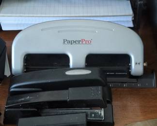 PaperPro Hole Punch and Swingline Staplers