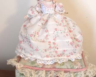 Victorianstyle Doll and Decorative Box Set