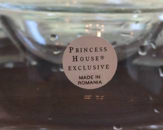 Princess House Heritage Etched Chip and Dip Bowl Set second image